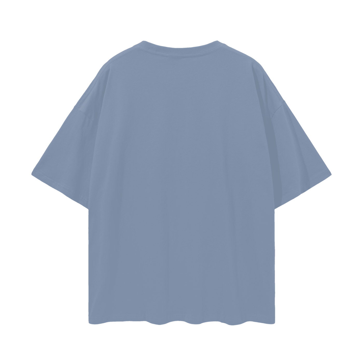 Oversized Deep Drop Shoulder T (OG white logo)
