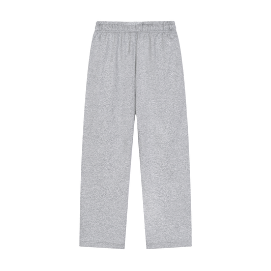 Straight Cut Trackies (black logo)