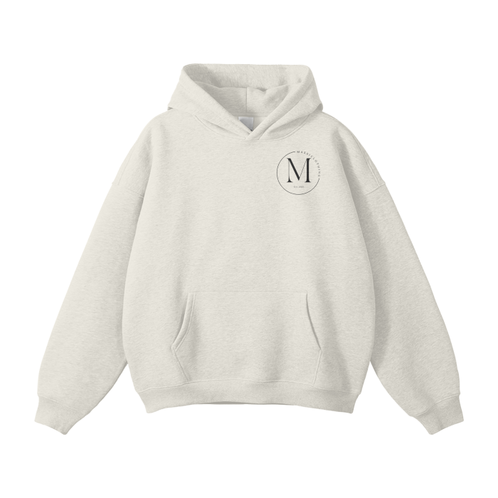 Nissan 300ZX Oversized Fleece Hoodie — detail shot