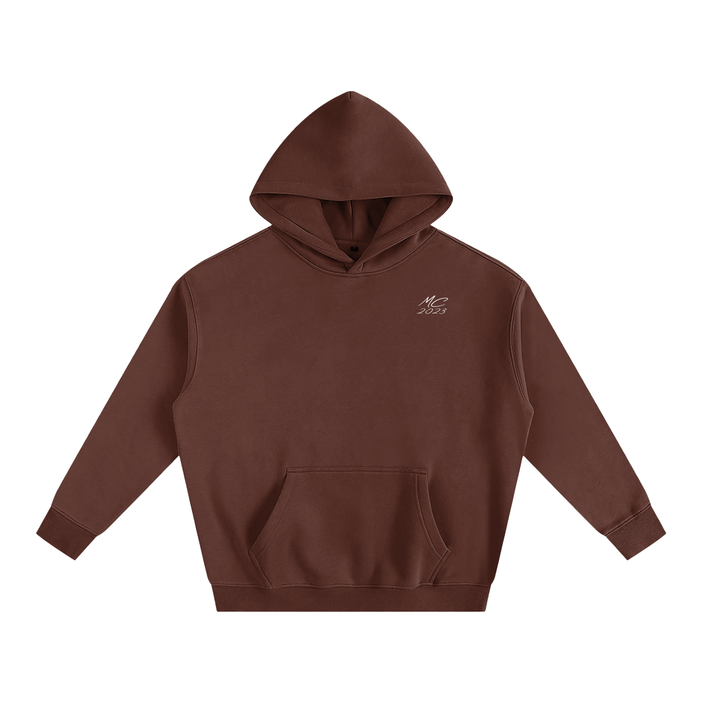 Premium  Oversized Winter Hoodie (white logo)