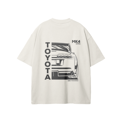 Toyota Supra MK4 Heavyweight Loose Fit T — detail shot