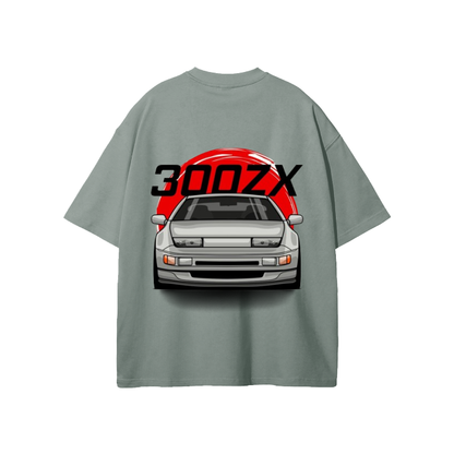 Nissan 300ZX Frontend Heavyweight Loose Fit T-Shirt
