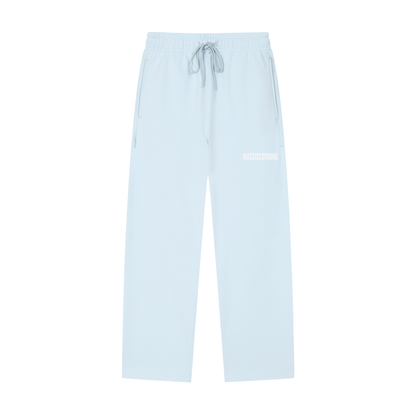Straight Cut Trackies (white logo)