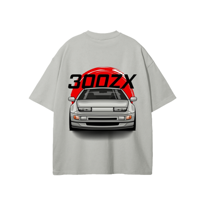 Nissan 300ZX Frontend Heavyweight Loose Fit T-Shirt