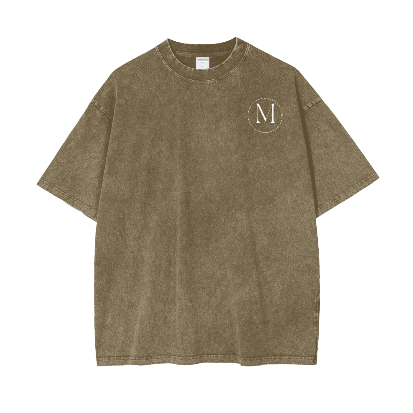 Acid Washed Oversize T (OG white logo)