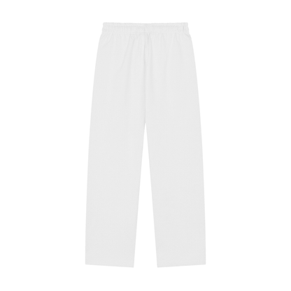 Straight Cut Trackies (black logo)