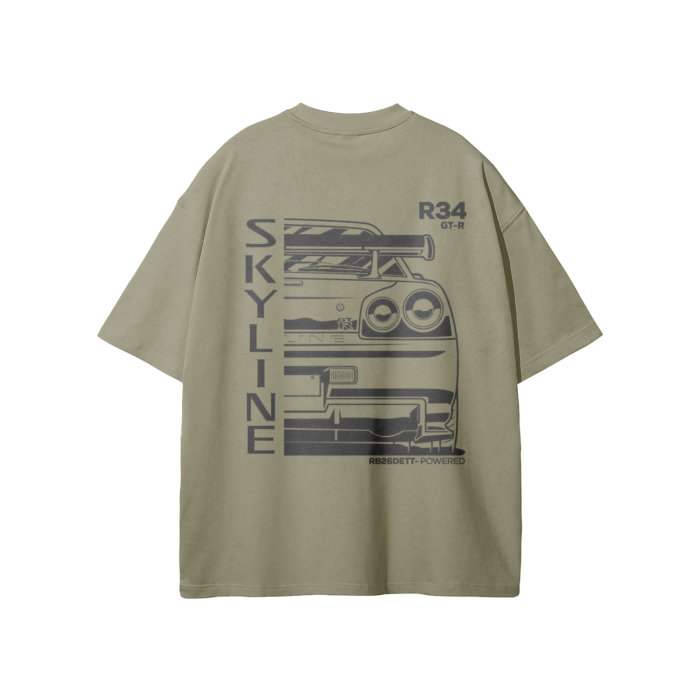 Nissan GTR R34 Heavyweight Loose Fit T