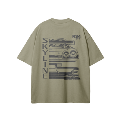 Nissan GTR R34 Heavyweight Loose Fit T