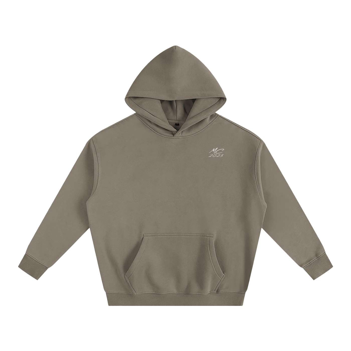 Premium  Oversized Winter Hoodie (white logo)
