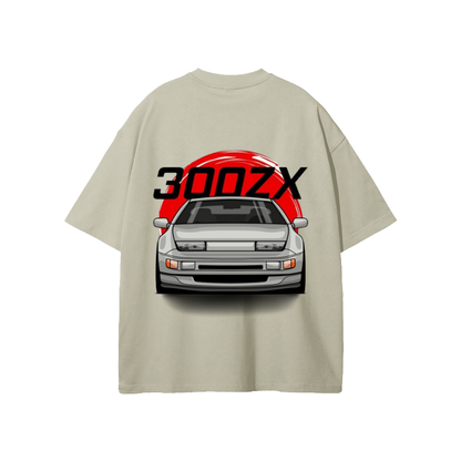 Nissan 300ZX Frontend Heavyweight Loose Fit T-Shirt