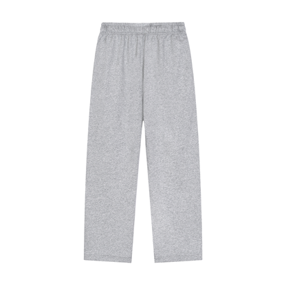 Straight Cut Trackies (black logo)