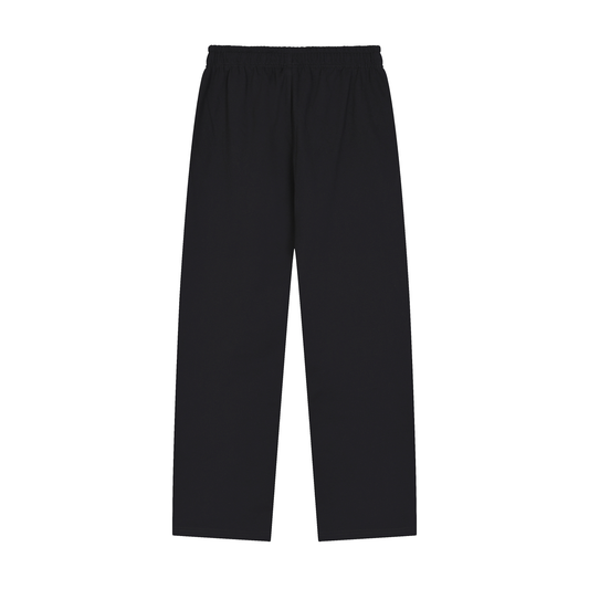 Straight Cut Trackies (white logo)
