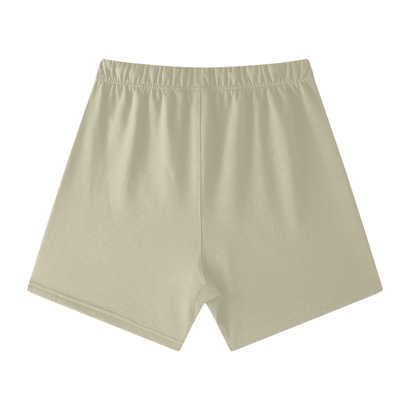 Loose Fit White Logo Shorts