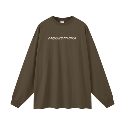 Oversized Crewneck (white logo)