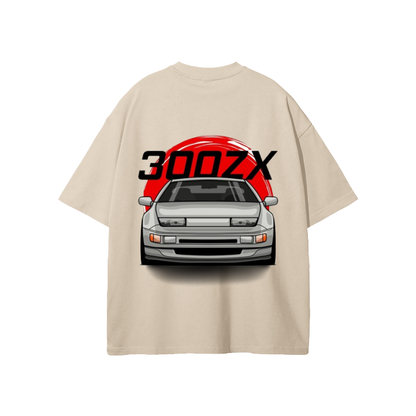 Nissan 300ZX Frontend Heavyweight Loose Fit T-Shirt