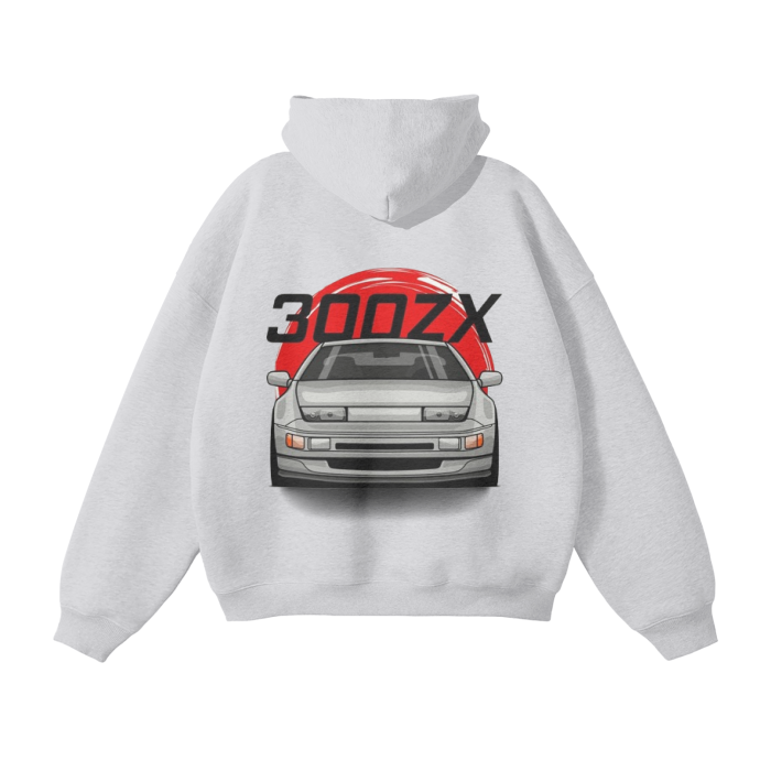 Nissan 300ZX Oversized OG Logo Fleece Hoodie
