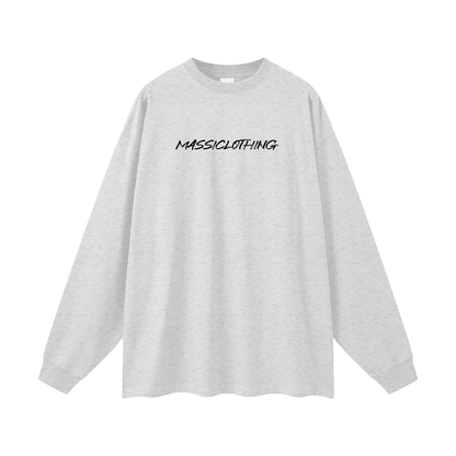 Oversized Crewneck (black logo)