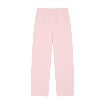 Straight Cut Trackies (white logo)