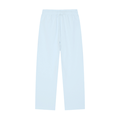Straight Cut Trackies (white logo)