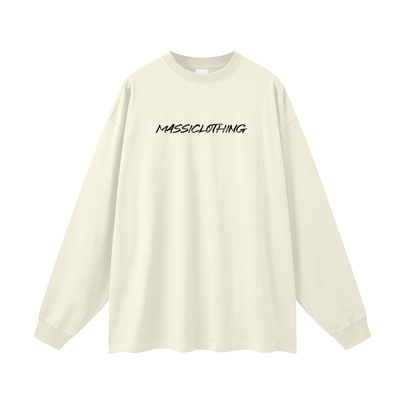 Oversized Crewneck (black logo)