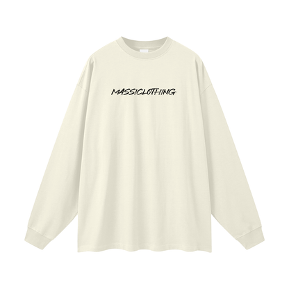 Oversized Crewneck (black logo)