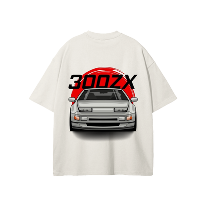 Nissan 300ZX Frontend Heavyweight Loose Fit T-Shirt