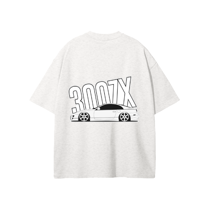 Nissan 300ZX Side Heavyweight Loose Fit T — detail shot