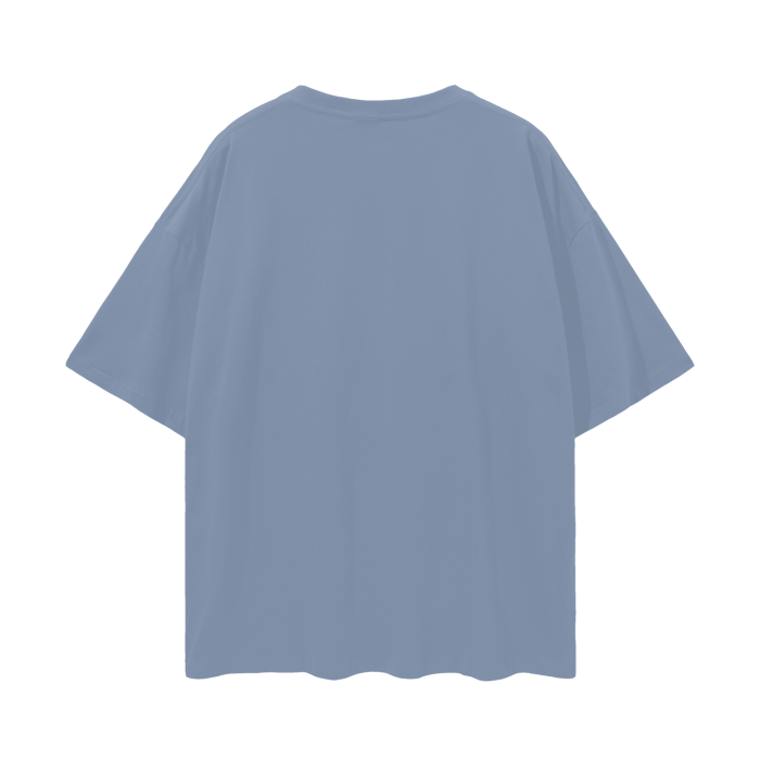 Oversized Deep Drop Shoulder T (OG black logo)