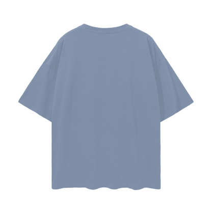 Oversized Deep Drop Shoulder T (OG black logo)