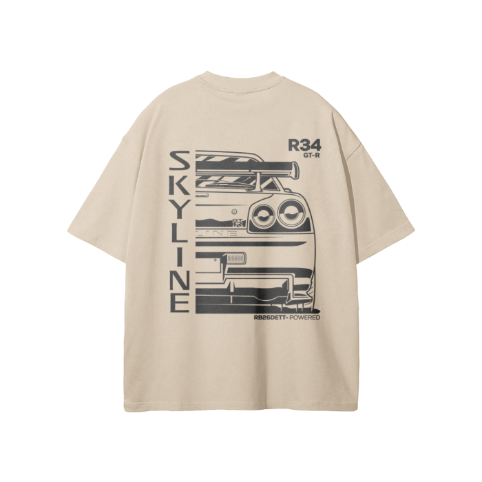 Nissan GTR R34 Heavyweight Loose Fit T