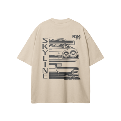 Nissan GTR R34 Heavyweight Loose Fit T